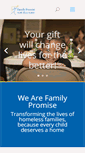 Mobile Screenshot of familypromisensb.org